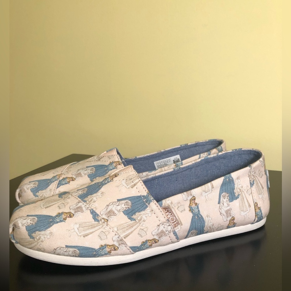 Disney x Toms Sleeping Beauty Shoes